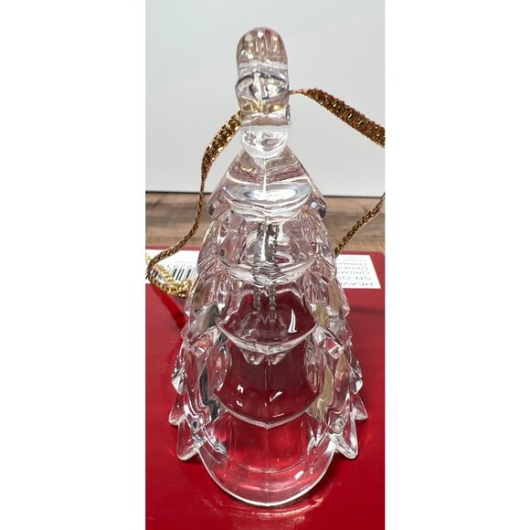 MikasaCrystal Christmas Tree Holiday Ornament Detailed Glass Decor - Picture 3 of 5